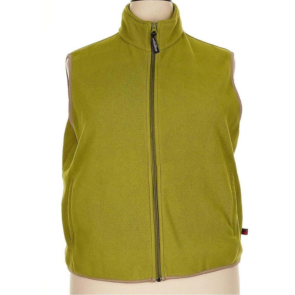 Woolrich Light Willow Fleece High Neck Sleeveless Vest Women’s Plus Size XXL